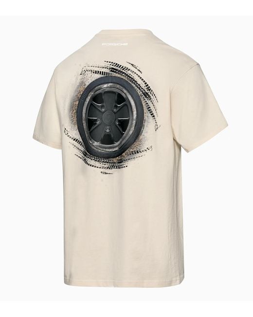 Porsche Lifestyle White Porsche Turbo Graphic T-Shirt – Porsche Legacy X Puma for men