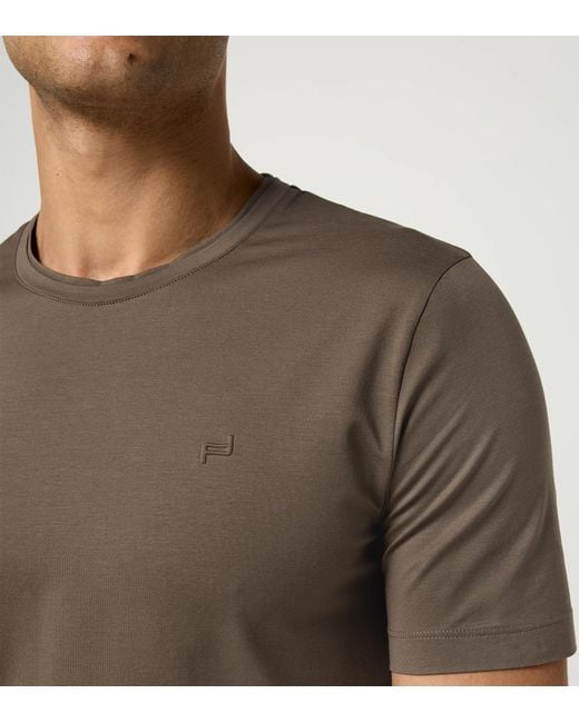 Porsche Design Green Crew Neck T-Shirt for men