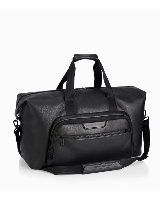 Porsche Design Black Roadster Leather Weekender