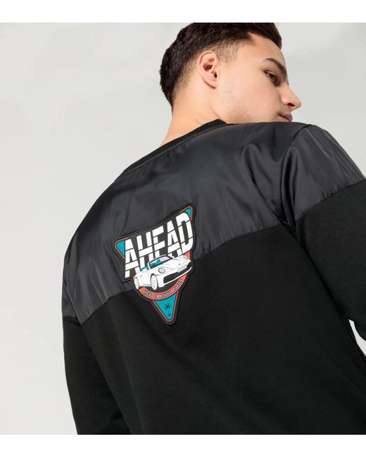 Porsche Lifestyle Black Ahead Jumper
