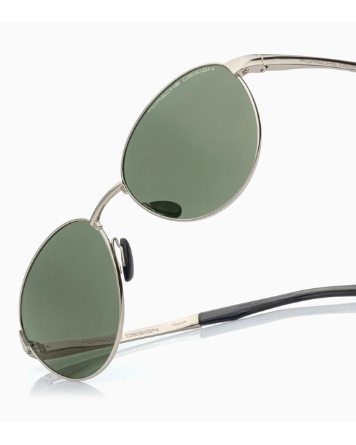 Porsche Design Green Sunglasses Flowing Titanium #2