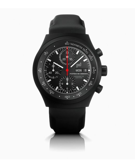 Porsche Design Black Chronograph 1 – All Numbered Edition With Leather Strap