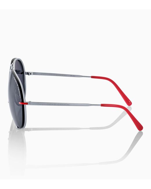 Porsche Lifestyle Blue Sunglasses Iconic Aviator #1