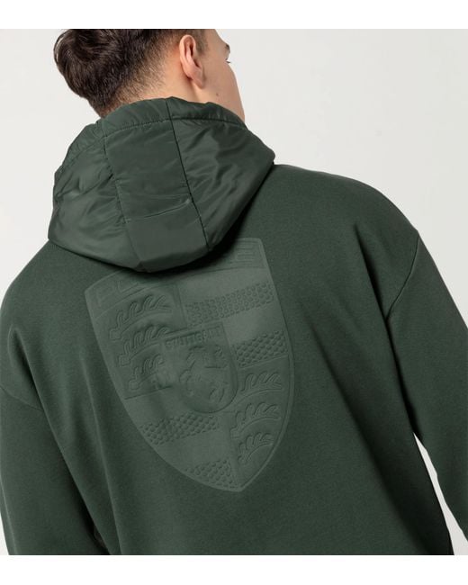 Porsche Lifestyle Green Hoodie – Essential
