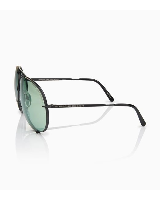 Porsche Design Green Sunglasses Iconic Aviator #1