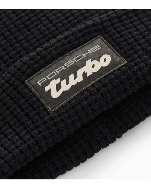 Porsche Lifestyle Black Porsche Turbo Beanie – Porsche Legacy X Puma