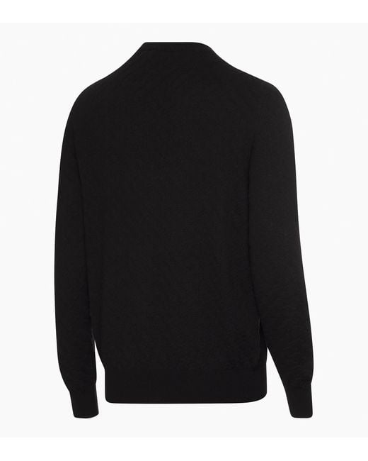 Porsche Design Black Crew-Neck Pullover for men