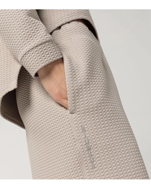Porsche Lifestyle Natural Textured Trousers – Yoga Capsule Collection