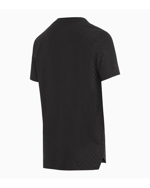 Porsche Lifestyle Black Jacquard T-Shirt – 911 Spirit 70