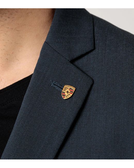 Porsche Lifestyle Metallic Crest Pin