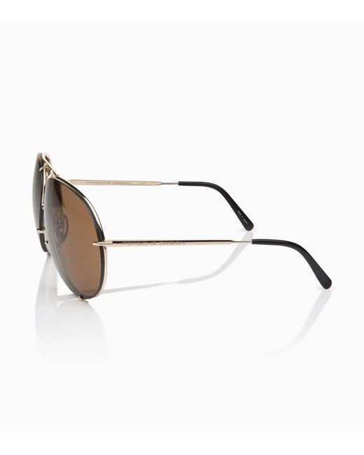 Porsche Design Brown Sunglasses Iconic Aviator #1