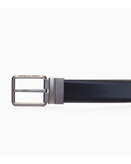 Porsche Design Black Business Belt Pin Buckle Reversible 35 for men