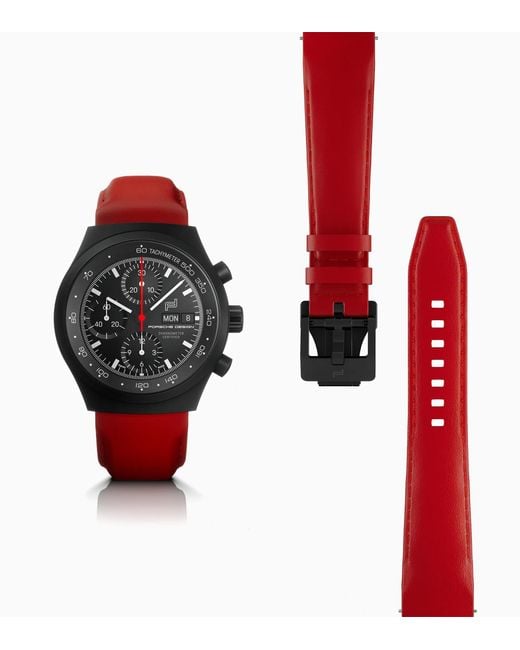 Porsche Design Chronograph 1 – All Numbered Edition With Leather Strap