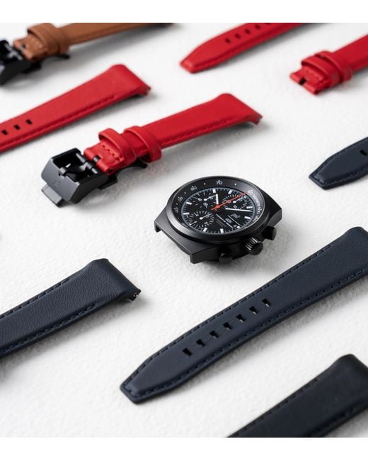 Porsche Design Black Chronograph 1 – All Numbered Edition With Leather Strap