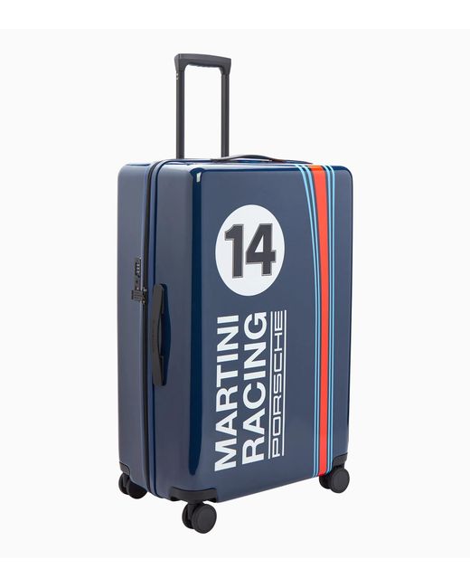 Porsche Lifestyle Blue Hard Case Trolley – Martini Racing