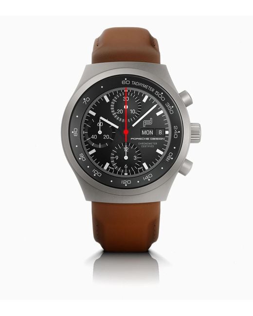 Porsche Design Multicolor Chronograph 1 – All Titanium Numbered Edition With Leather Strap