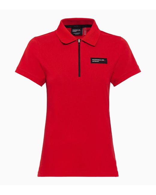 Porsche Lifestyle Red Polo Shirt – Motorsport Fanwear