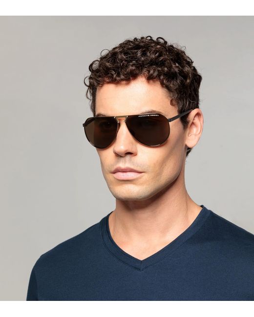 Porsche Design Multicolor Sunglasses Hexagon #3 for men