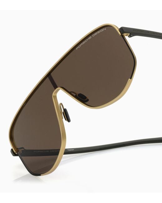 Porsche Design Brown Sunglasses Targa #1 By Orlando Bloom for men