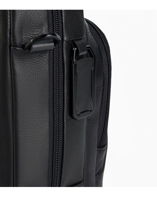 Porsche Design Black Roadster Leather Briefcase