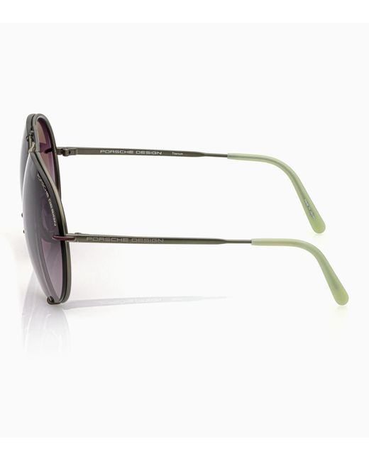 Porsche Design Purple Sunglasses Iconic Aviator #1 Ladies Capsule