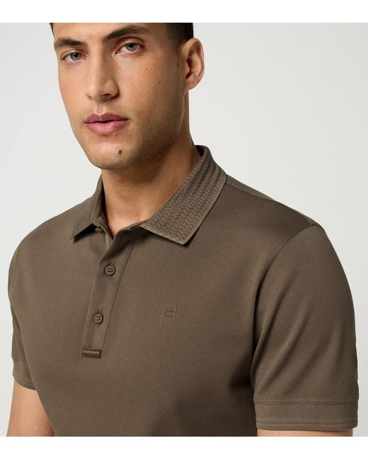 Porsche Design Brown Tec Flex Polo-Shirt for men