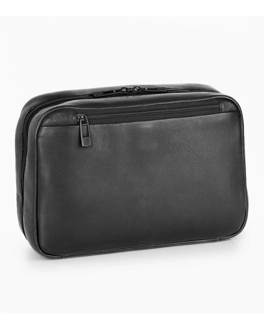 Porsche Design Black Roadster Leather Washbag
