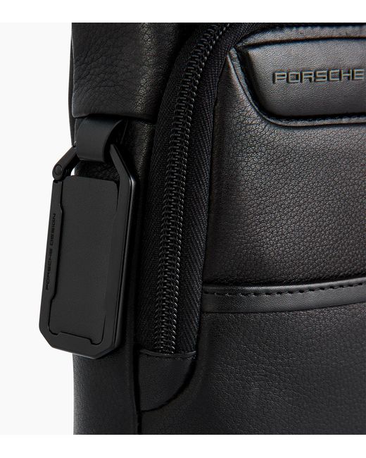 Porsche Design Black Roadster Leather Crossbody Bag