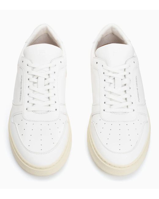 Porsche Design White Gumsole Trainers for men