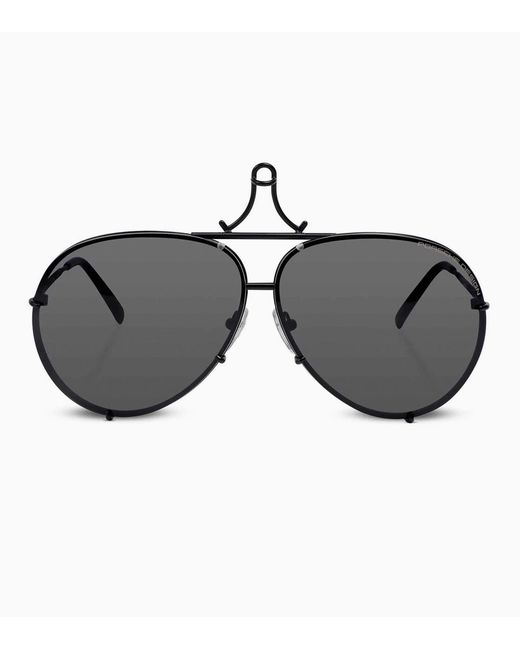 Porsche Design Black Sunglasses Iconic Aviator #1