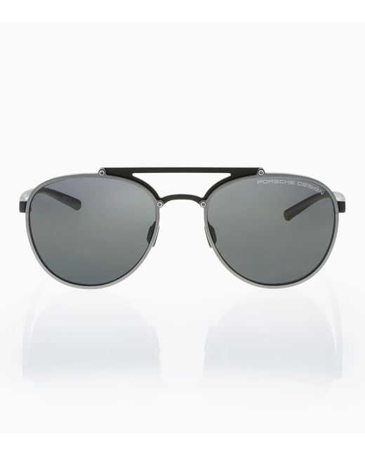 Porsche Design Metallic Sunglasses Hexagon #5