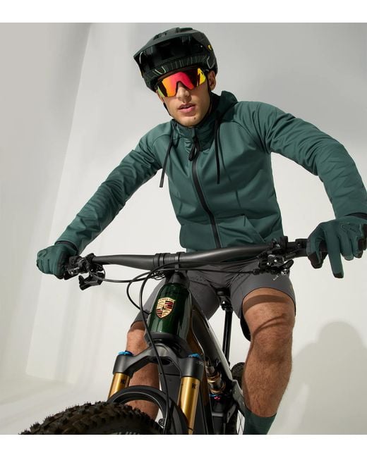 Porsche Lifestyle Green Bike Gloves