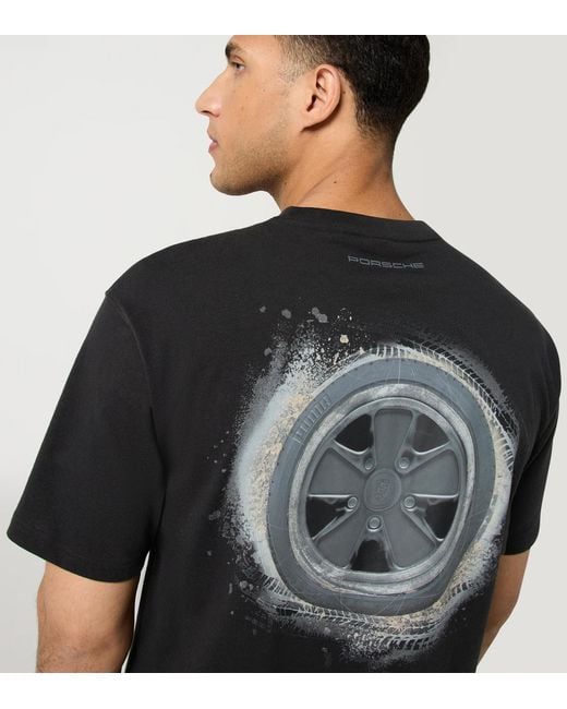 Porsche Lifestyle Black Porsche Turbo Graphic T-Shirt – Porsche Legacy X Puma for men