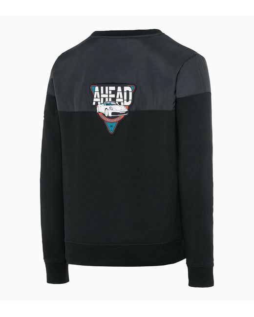 Porsche Lifestyle Black Ahead Jumper