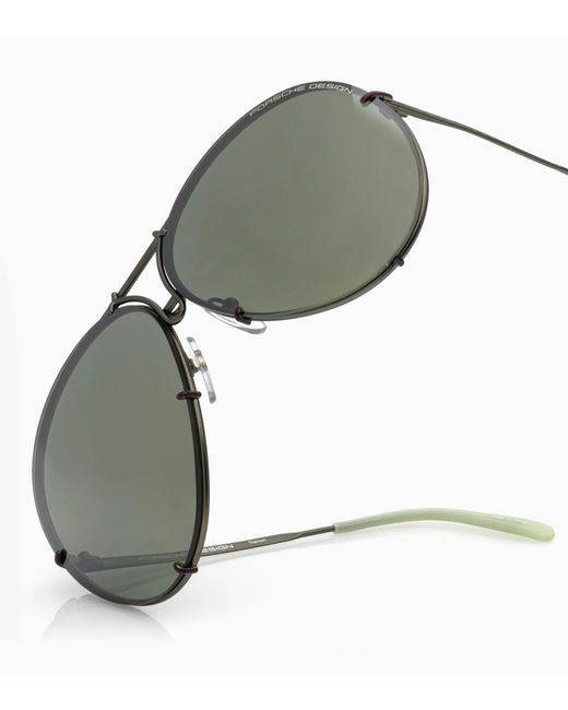 Porsche Design Purple Sunglasses Iconic Aviator #1 Ladies Capsule