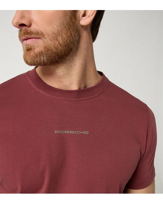 Porsche Lifestyle Red T-Shirt – There Is No Substitute