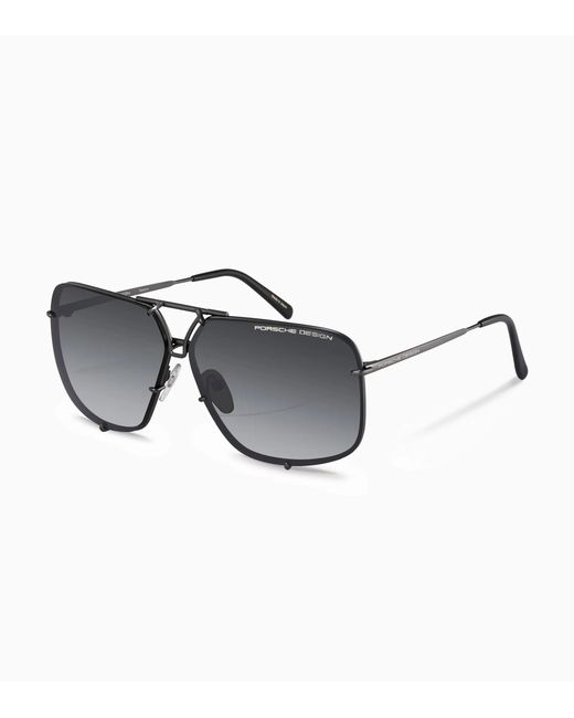 Porsche Design Green Sunglasses Squared Aviator #1 for men