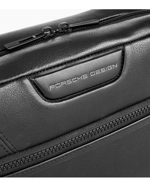 Porsche Design Black Roadster Leather Washbag