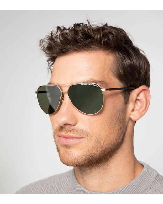 Porsche Design Green Sunglasses Motion #2 for men