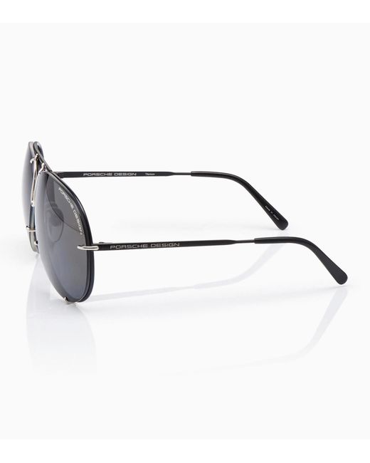 Porsche Design Gray Sunglasses Iconic Aviator #1