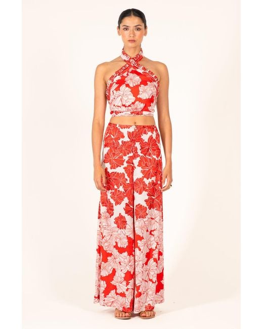Poupette Red Pant Clea