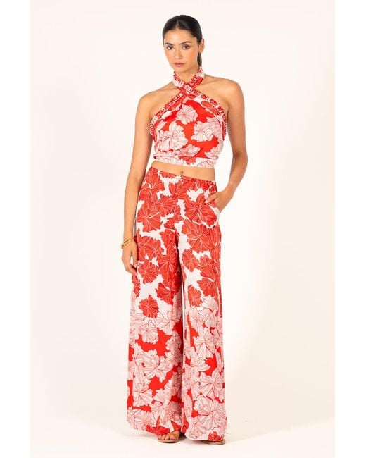 Poupette Red Pant Clea