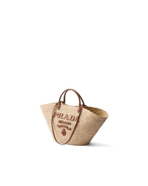 Borsa Shopping Large di Prada in White