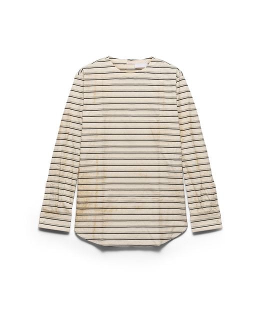 Prada White Cotton Shirt for men