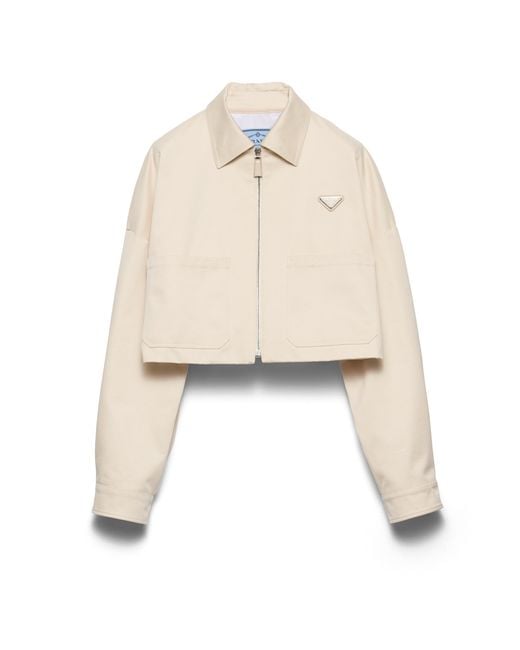 Prada Natural Chino Blouson Jacket