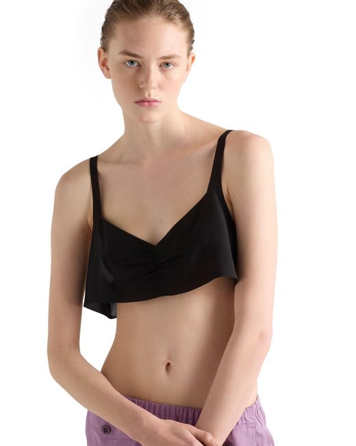 Top di Prada in Black