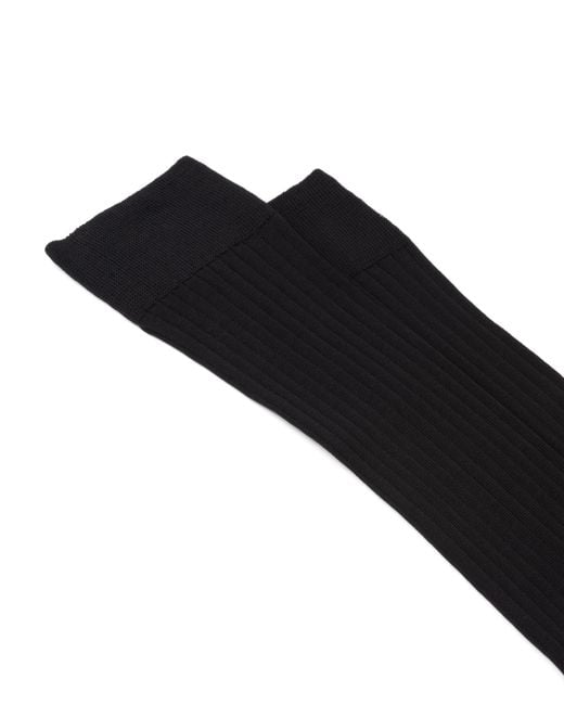 Prada Black Cotton Socks