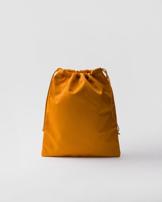 Prada Orange Re-Nylon Pouch