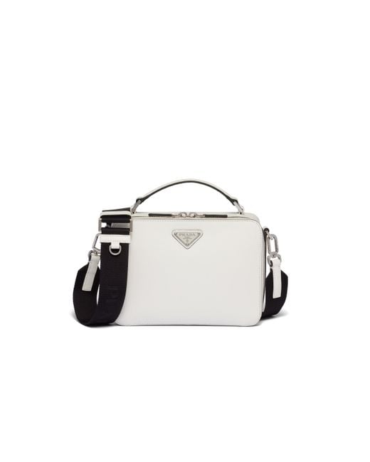 Bolso de hombro Brique Prada de hombre de color White