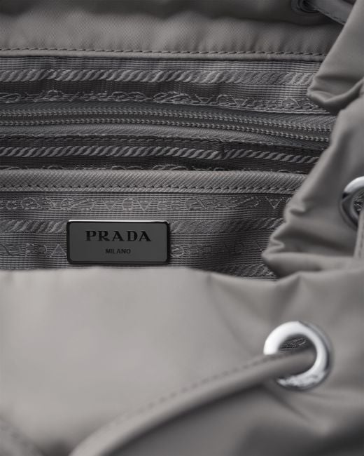 Zaino Medium di Prada in Gray